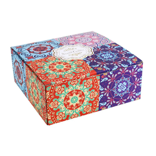4pcs Scented Vintage Can Candles Home Decoration