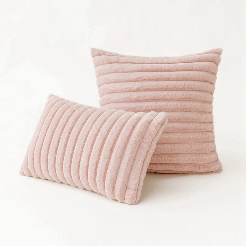 Throw Pillow Covers Faux Fur