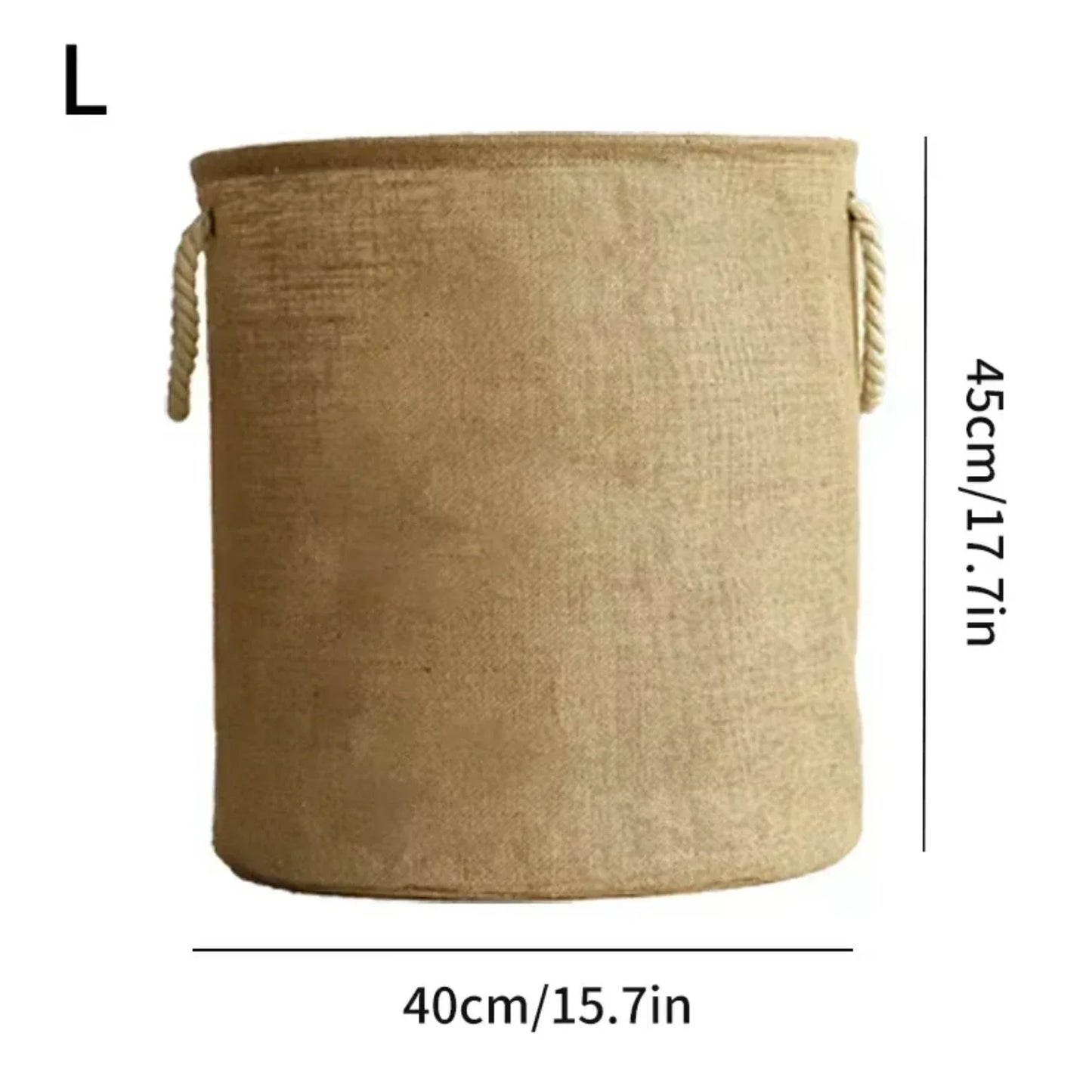 Foldable Laundry Basket with Handles