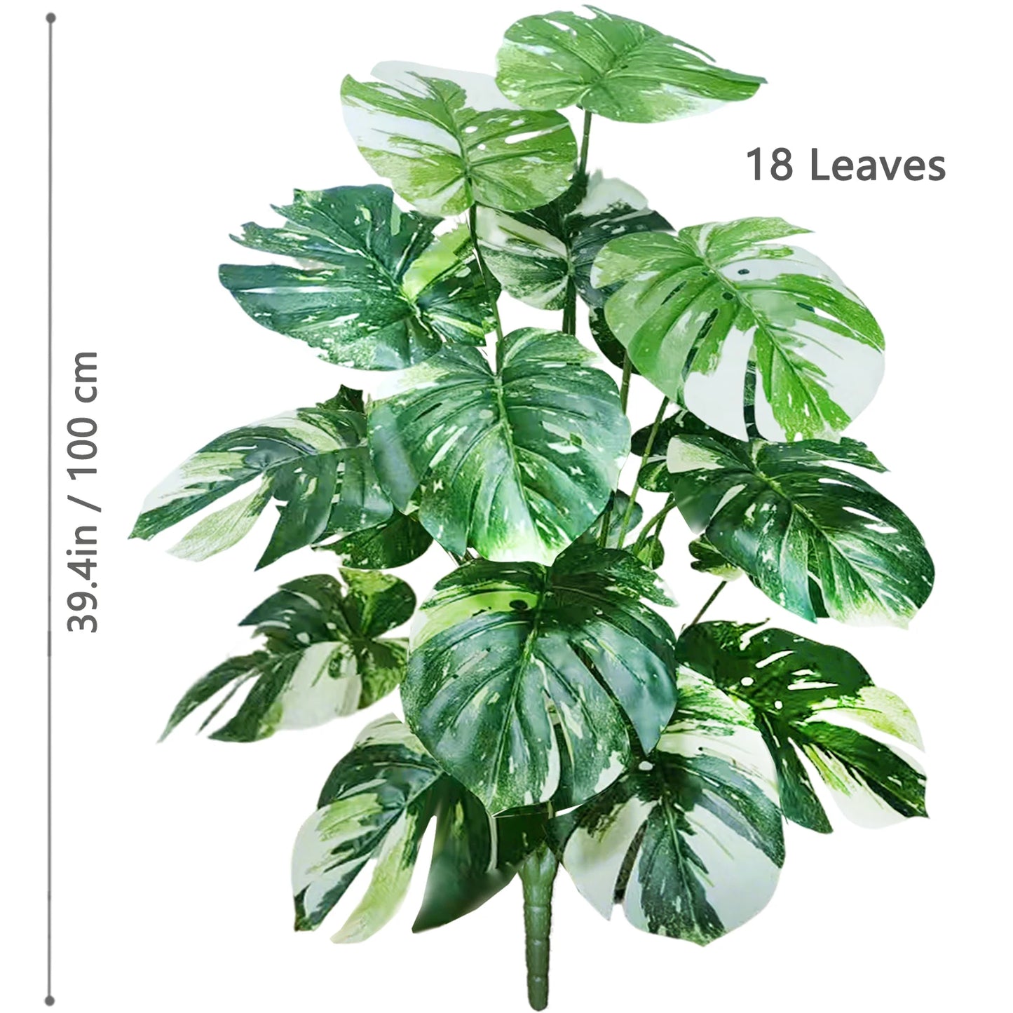 Artificial Pothos Alocasia Leaf Fake Plant