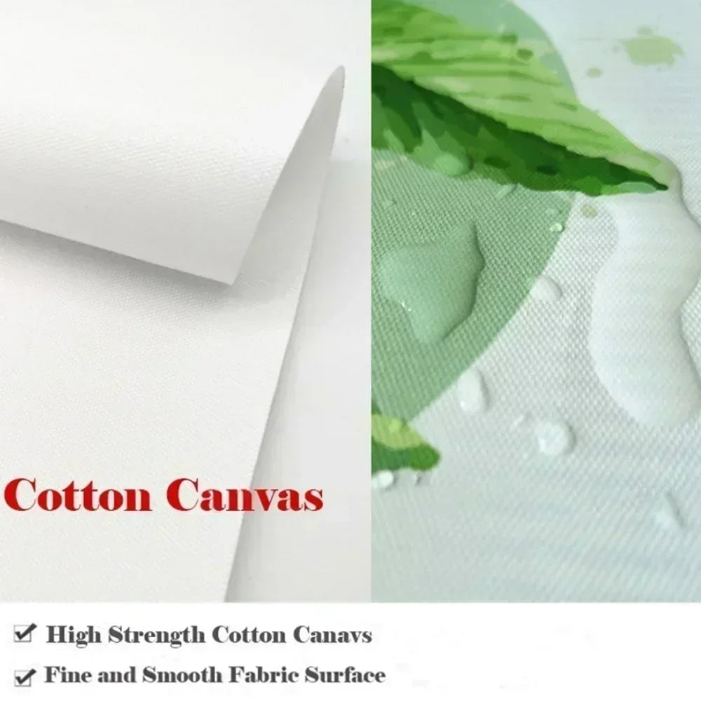 Inspirational Positive Scrolls Canvas Painting