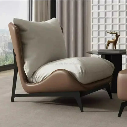 Leisure Lazy Sofa Lounge Chaise Accent Chair Upholstered