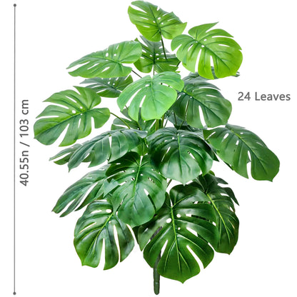 Artificial Pothos Alocasia Leaf Fake Plant