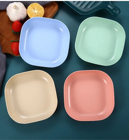10pcs Multi-function Spit Bone Dish Food Grade Plastic