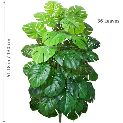 Artificial Pothos Alocasia Leaf Fake Plant