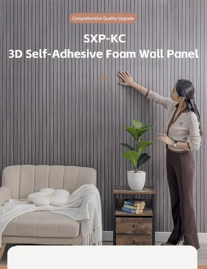 3D Grille Wallboard Self-adhesive