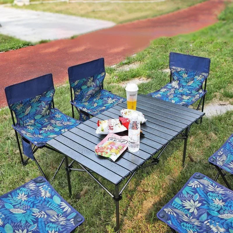 Outdoor Portable Folding Chair With Storage Bag