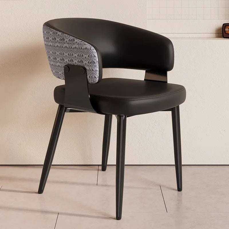 Arm Simple Italian Ergonomic Dining Chair