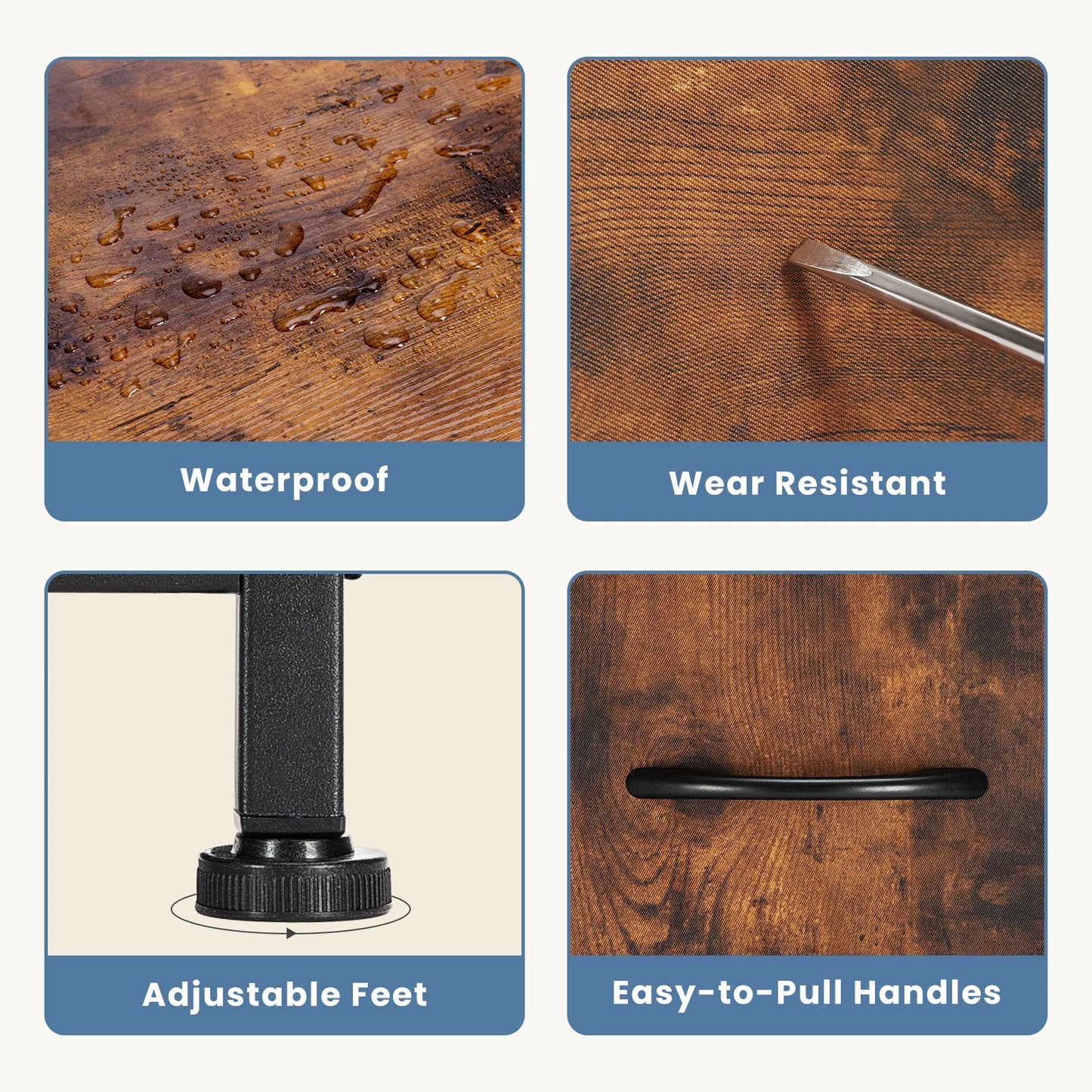 Wardrobe Steel Frame Assembly Closet For Clothes Storage Dresser