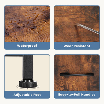 Wardrobe Steel Frame Assembly Closet For Clothes Storage Dresser