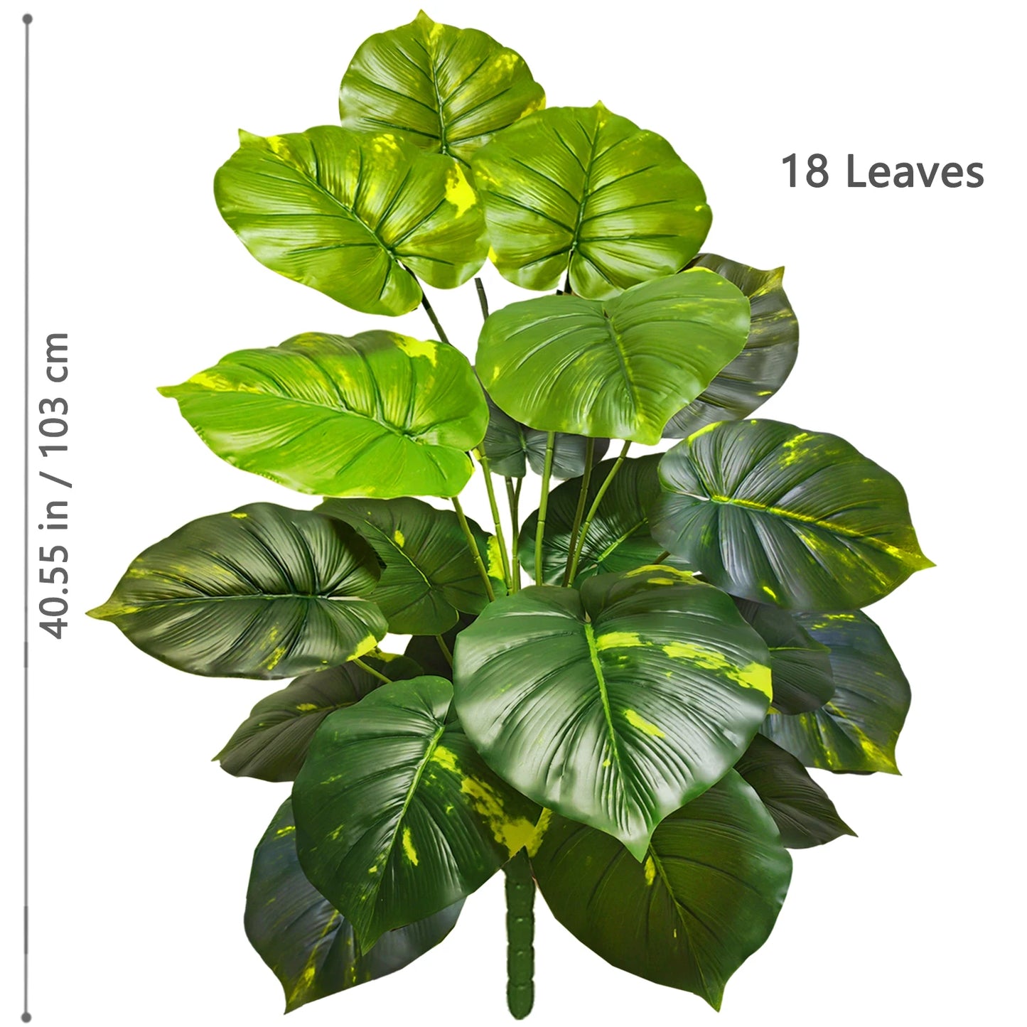 Artificial Pothos Alocasia Leaf Fake Plant