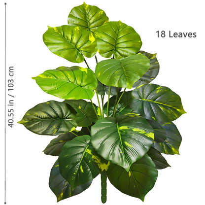 Artificial Pothos Alocasia Leaf Fake Plant