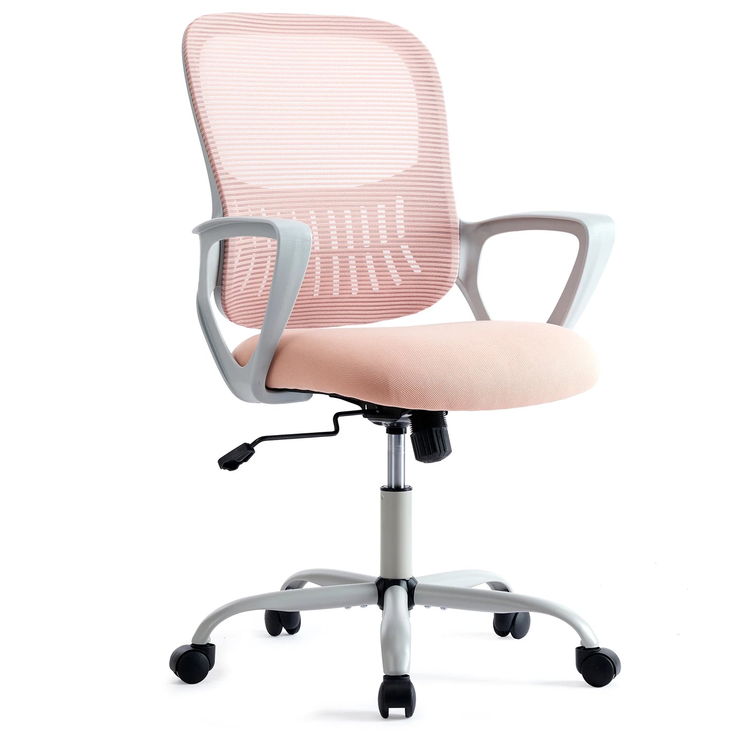 Ergonomic Mesh Backrest Office Desk Chair Adjustable Height Computer  Chairs With Wheels For Home