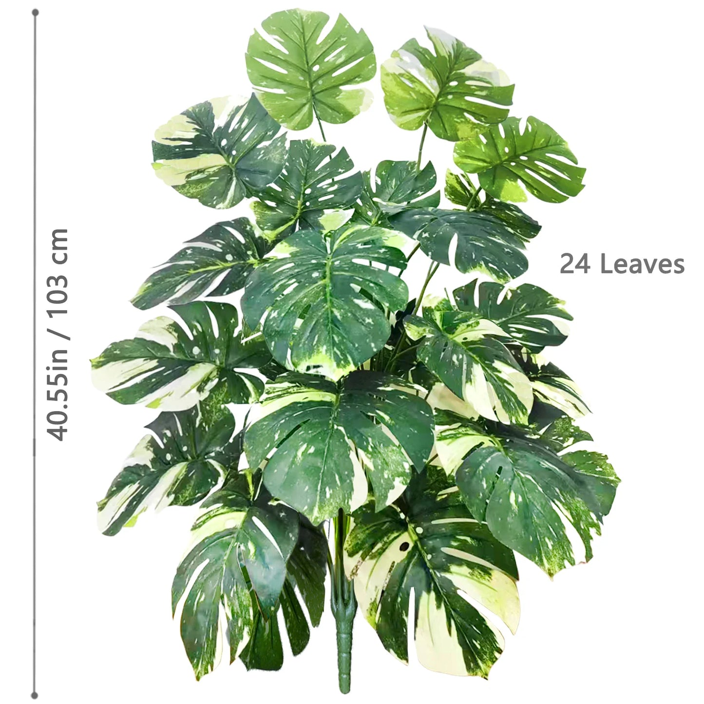 Artificial Pothos Alocasia Leaf Fake Plant