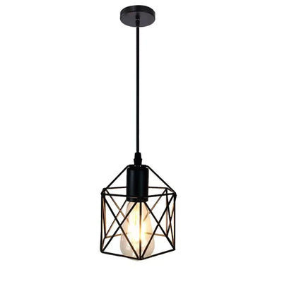 Black Industrial Light Fixture  Ceiling Light