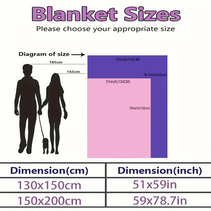 1PC Rustic Plaid Christmas Throw Blanket-Soft Warm Knitted Polyester Flannel,Gingerbread Man Tree Floral Print Holiday Decor