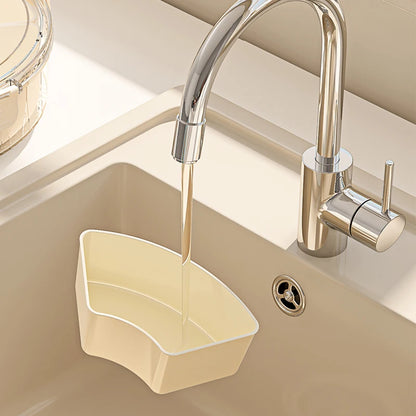 Multi Compartment Clear Divided Rotating Serving Tray