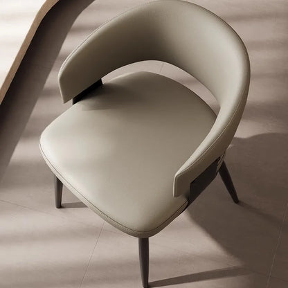 Arm Simple Italian Ergonomic Dining Chair