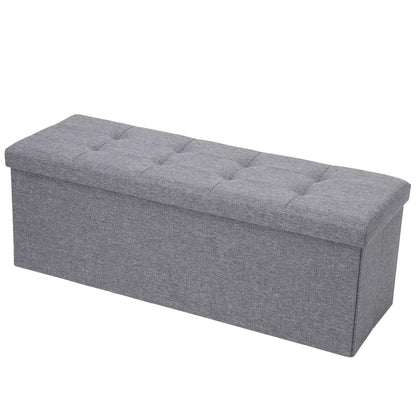 Storage Ottoman Bench Foot Rest Stool