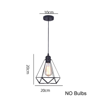 Black Industrial Light Fixture  Ceiling Light