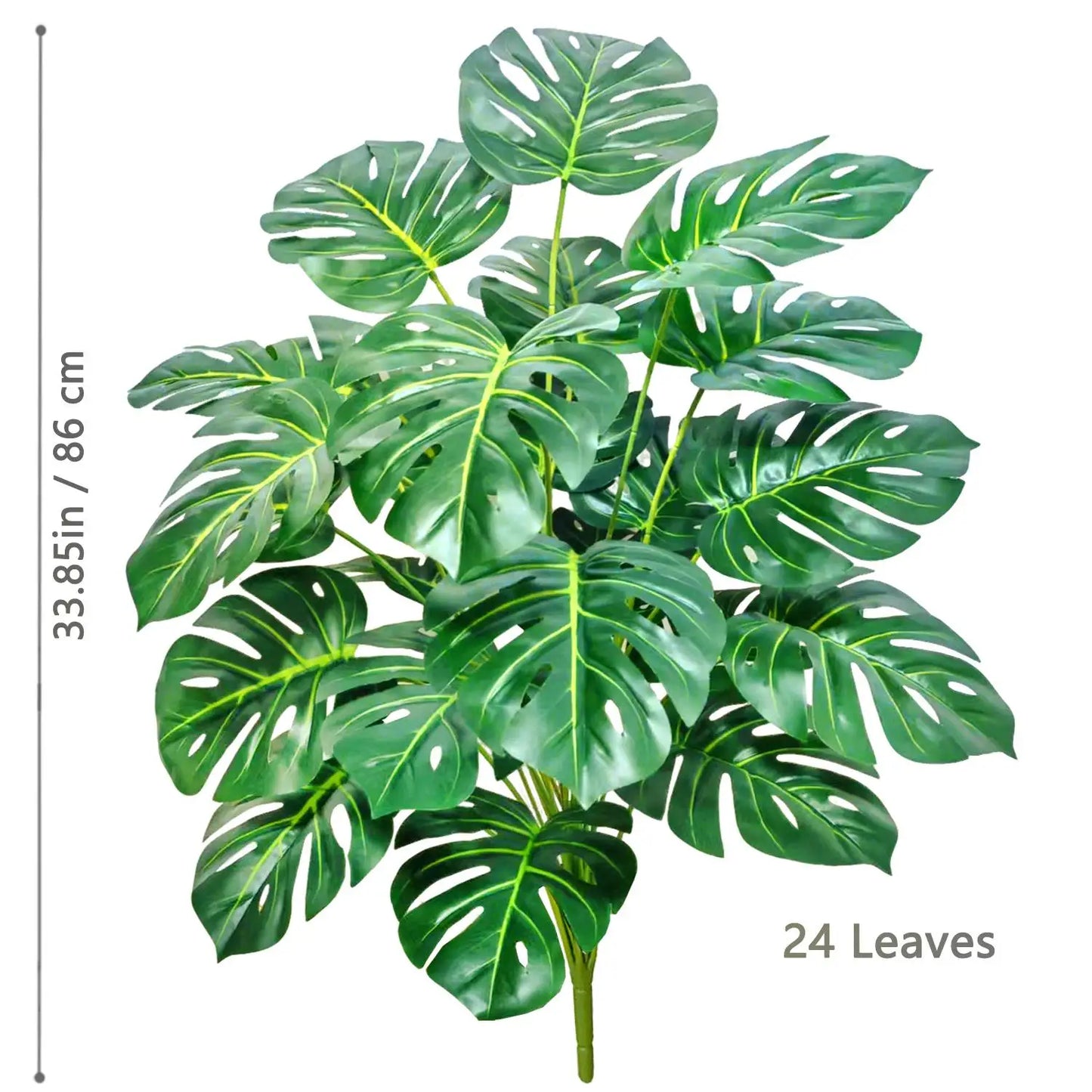 Artificial Pothos Alocasia Leaf Fake Plant