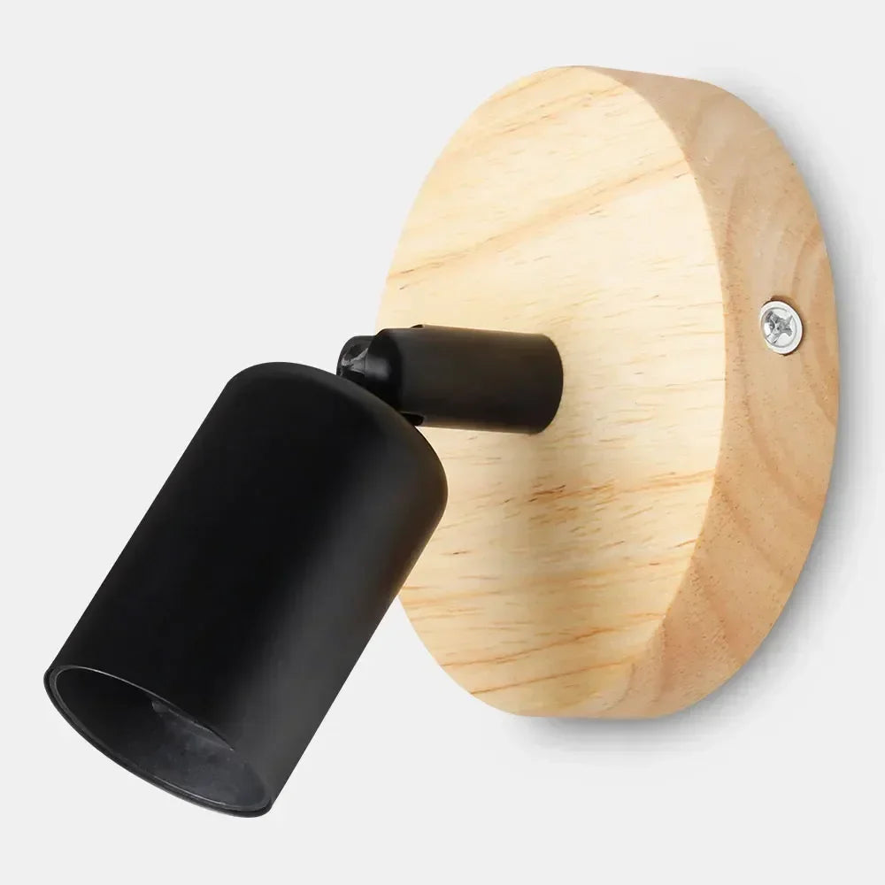 Modern Wood LED Wall Lamp