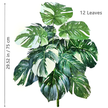 Artificial Pothos Alocasia Leaf Fake Plant