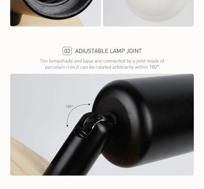 Modern Wood LED Wall Lamp