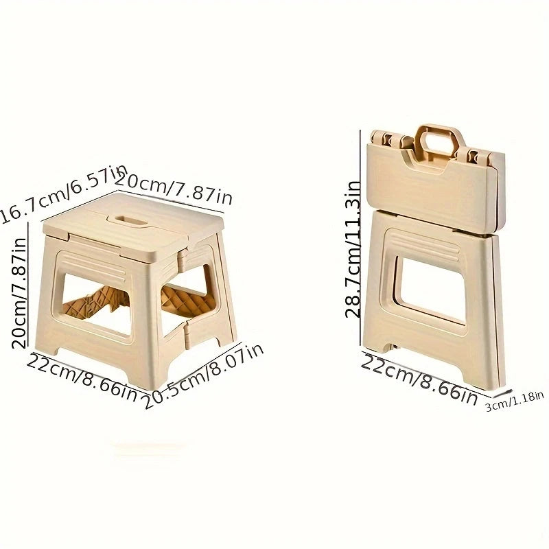 New Lightweight Space Thickened Portable Folding Stool,