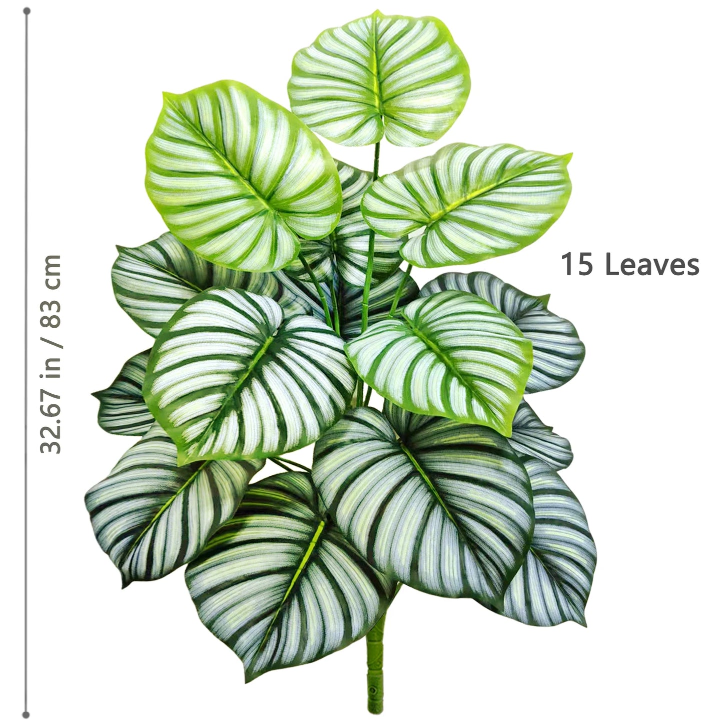 Artificial Pothos Alocasia Leaf Fake Plant