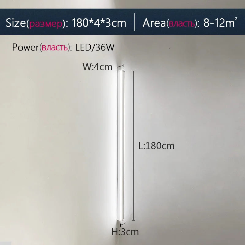 wall lamps waterproof outdoor light led strip light home decor