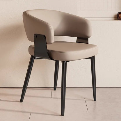 Arm Simple Italian Ergonomic Dining Chair