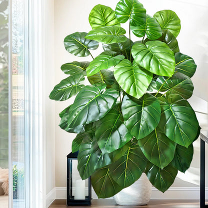 Artificial Pothos Alocasia Leaf Fake Plant