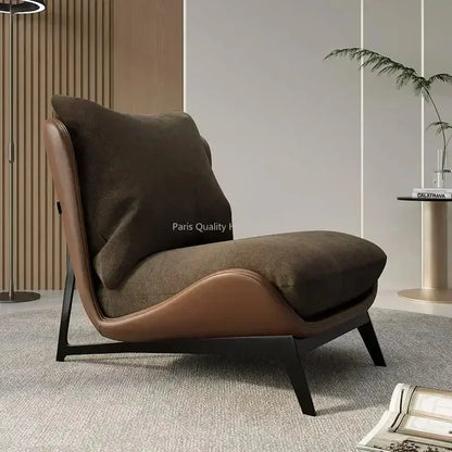 Leisure Lazy Sofa Lounge Chaise Accent Chair Upholstered