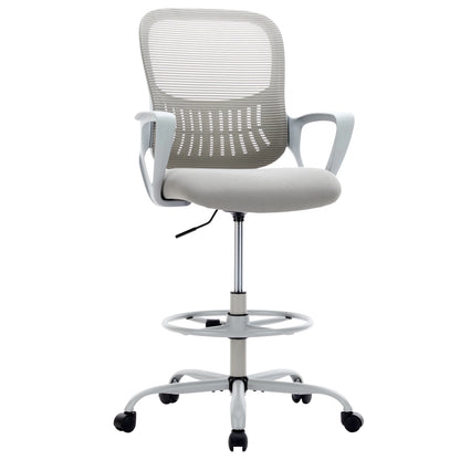 Ergonomic Mesh Backrest Office Desk Chair Adjustable Height Computer  Chairs With Wheels For Home