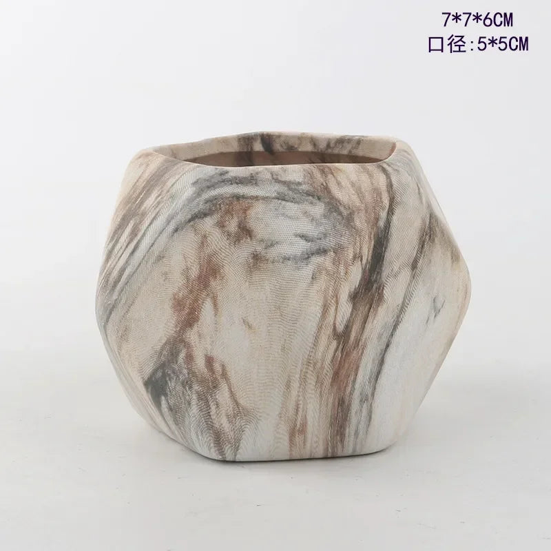 Nordic Ceramic Succulent Flower Pots