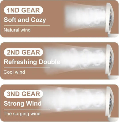 Three-Speed Adjustable Fan Usb Charging Home Dormitory, Desktop Mini Portable Electric Fan Folding Convenient Storage