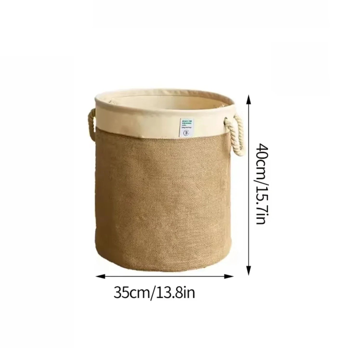 Foldable Laundry Basket with Handles