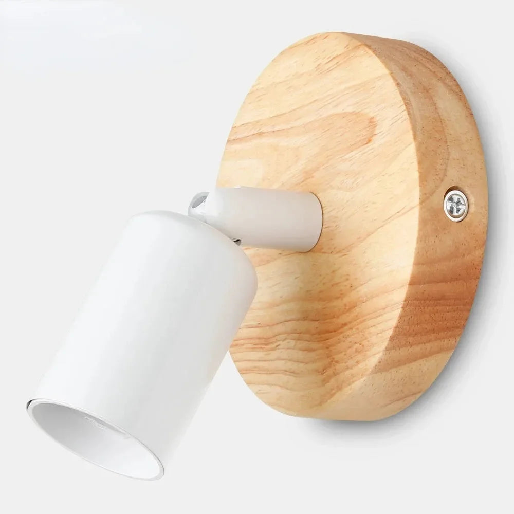 Modern Wood LED Wall Lamp