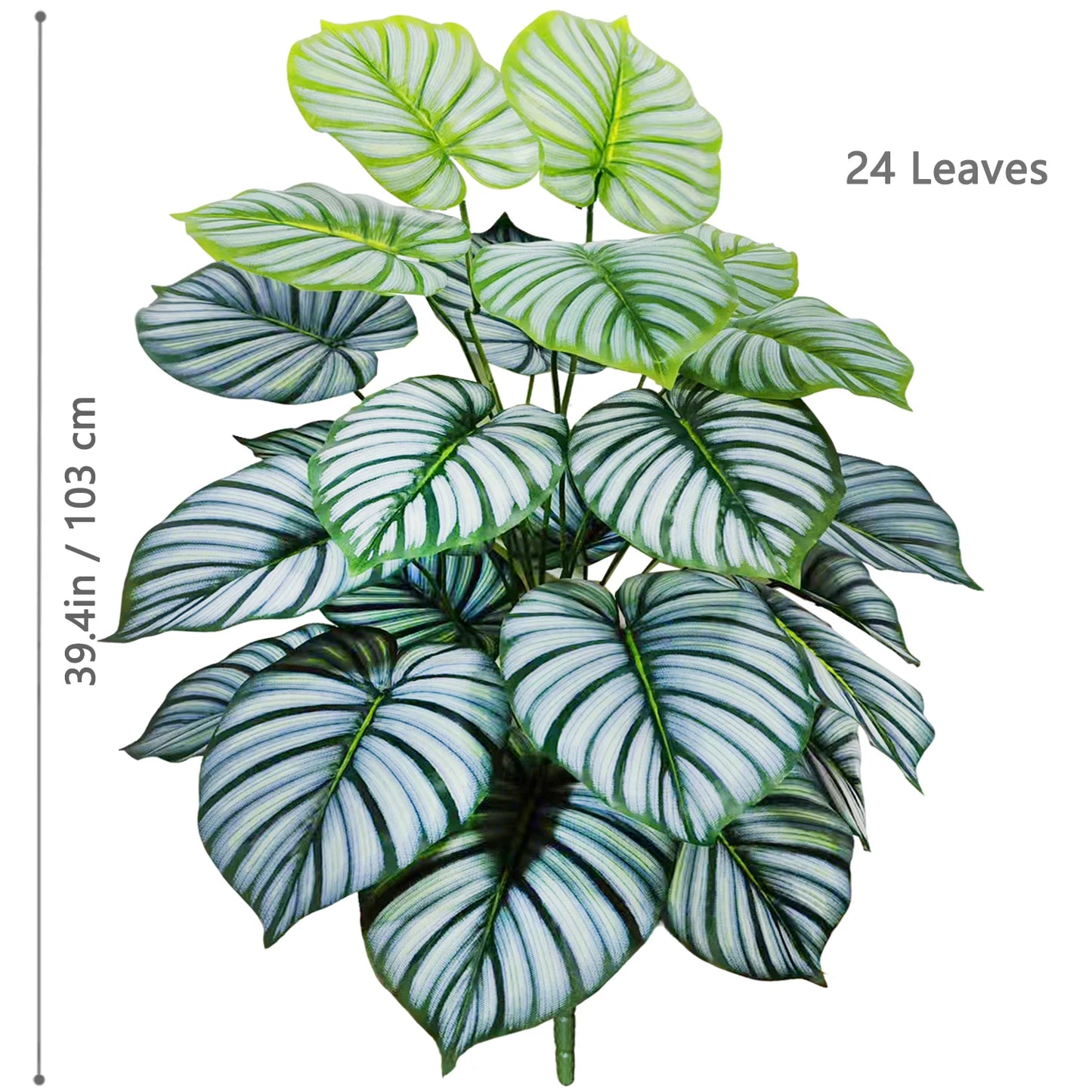 Artificial Pothos Alocasia Leaf Fake Plant