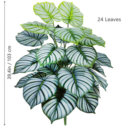 Artificial Pothos Alocasia Leaf Fake Plant