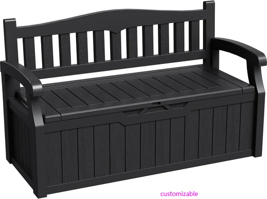 Waterproof and Lockable Patio Furniture Storage Bench