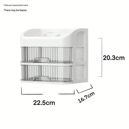 3 Tier Cosmetic Organizer With Drawers