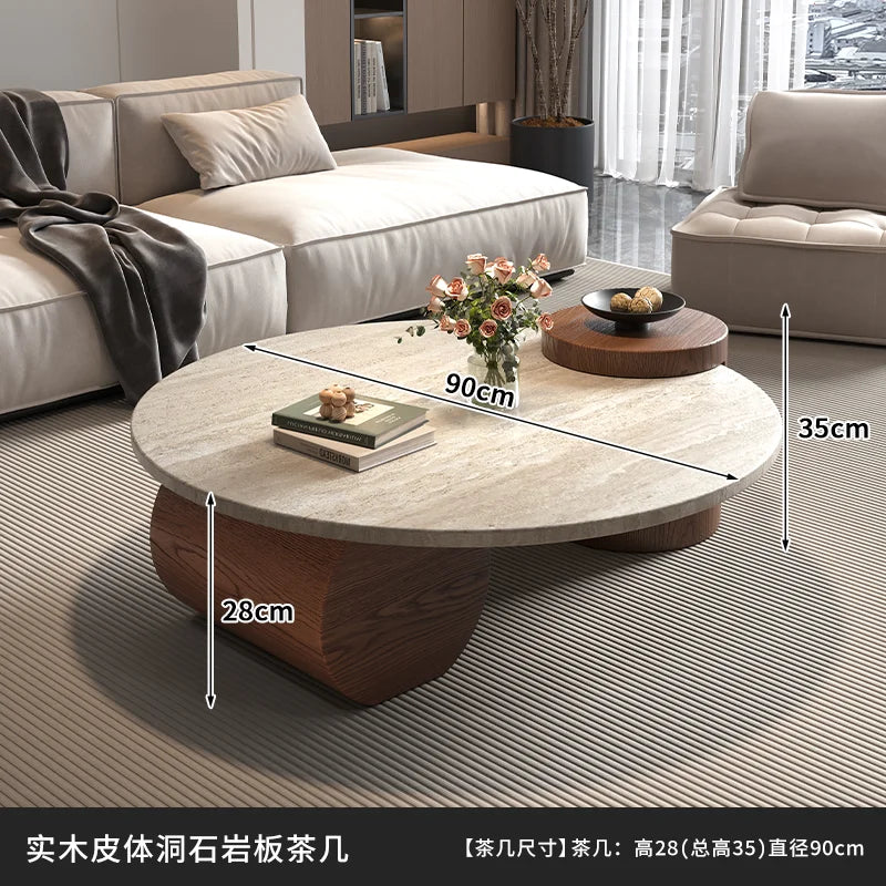 Designer Wood Coffee Table Japanese Modern Nordic