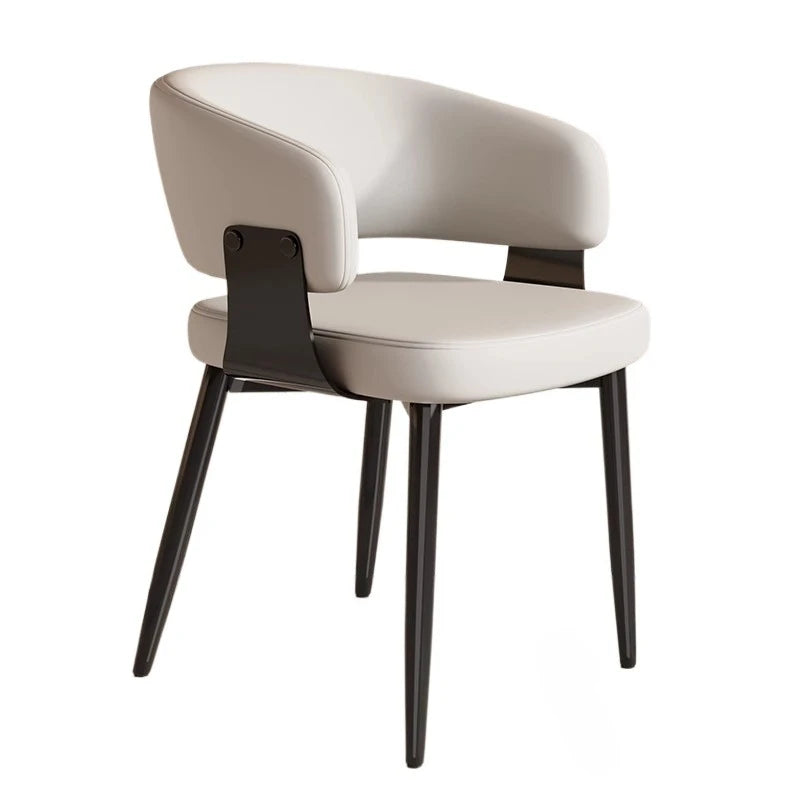 Arm Simple Italian Ergonomic Dining Chair