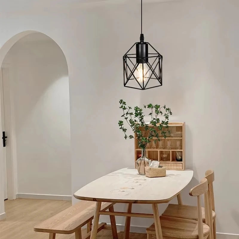 Black Industrial Light Fixture  Ceiling Light