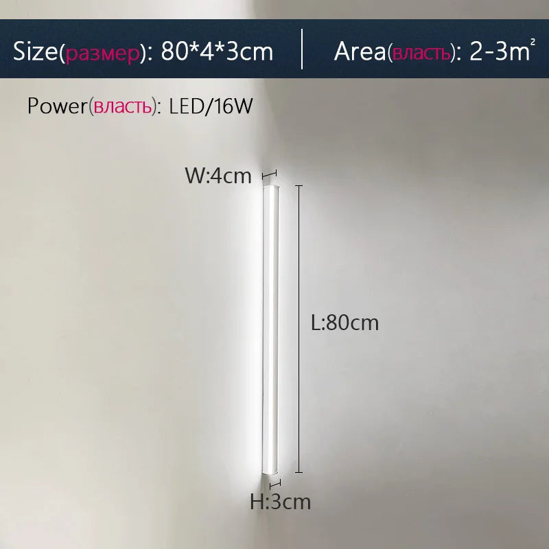 wall lamps waterproof outdoor light led strip light home decor