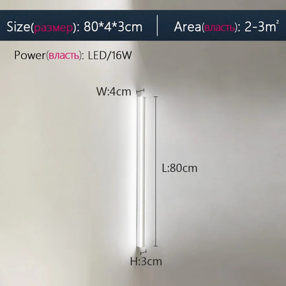 wall lamps waterproof outdoor light led strip light home decor