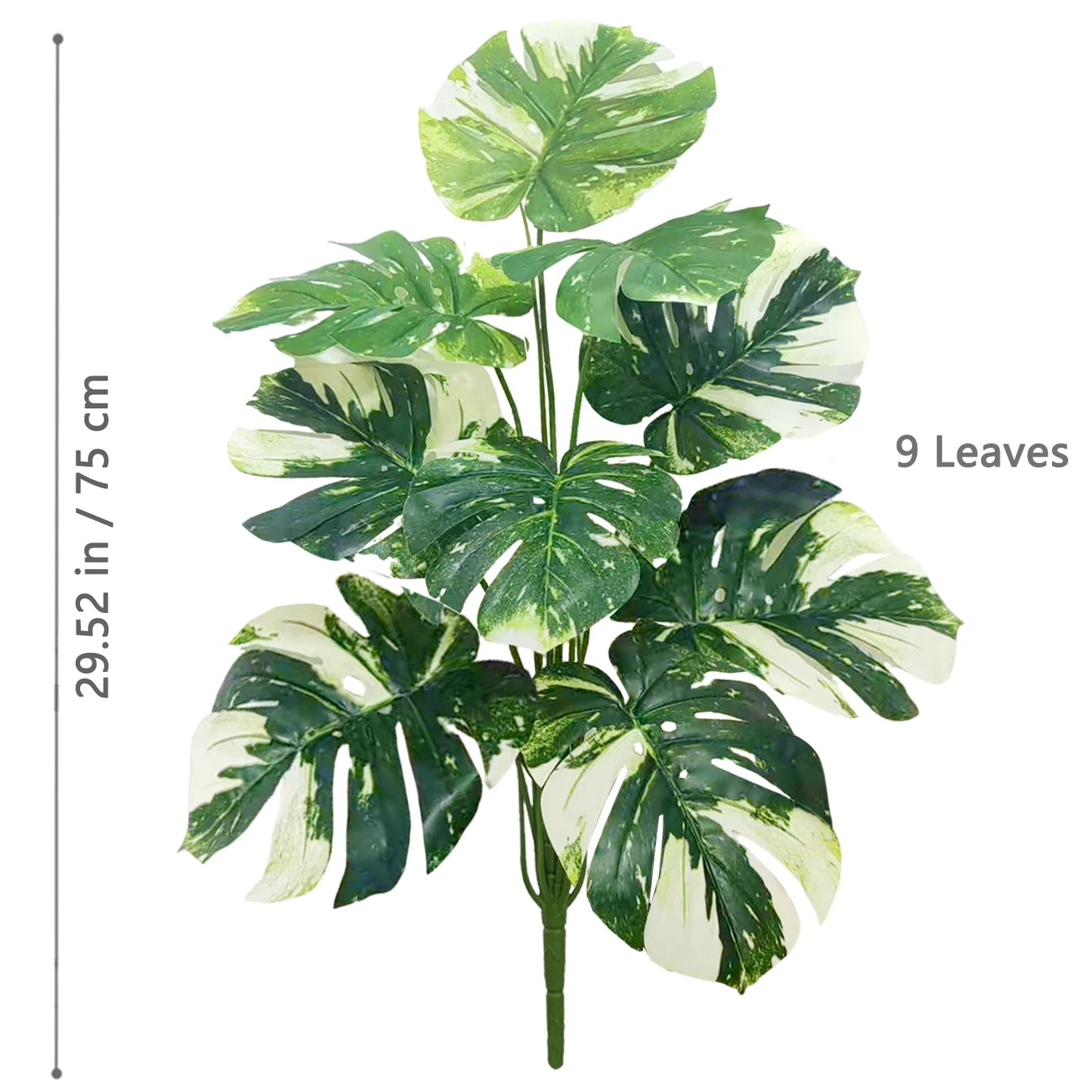 Artificial Pothos Alocasia Leaf Fake Plant