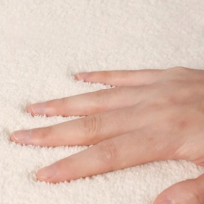 Cream Style Irregular Carpet Minimalist Rugs